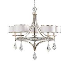 (dia can effectively block the glare of light and make the light soft. Uttermost Tamworth Burnished Silver Champagne 5 Light Chandelier Overstock 22107212
