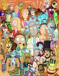 Hey kids, who are the best rick and morty characters? Here S A Poster I Made Of A Bunch Of Rick And Morty Characters I Do Some Art Work For Onipress On The Rock And Morty Comic Book What Do You Guys Think