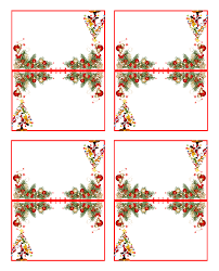 Marque Places Porte Noms De Noel Vierges Pour La Table A Imprimer Porte Nom Etiquettes Noel A Imprimer Noel