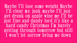 Last night i was so happy, i was listening to the album hard candy by counting crows! Dolly Parton Hard Candy Christmas Lyrics Youtube