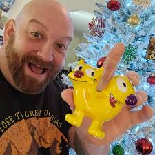 Best Christmas Ornament ever! #catdog #Christmas