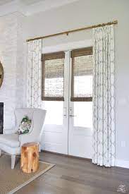 43 Stunning External Patio Doors In 2021 Curtains Living Room Blinds For French Doors Sliding Door Curtains