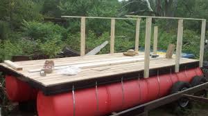 Rake angle is measured in degrees. 55 Gallon Barrel Pontoon Boat Dock Barge Upcycling Forum At Permies