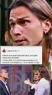 Lo que vi en un post lo que le escribió PPGAMEZ para que vean que ellos ven  que el Luca es un agresivo