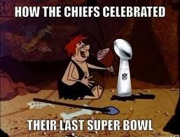How Chiefs Celebrated Last Super Bowl Haha Chiefs Memes Football Jokes Nfl Football Funny