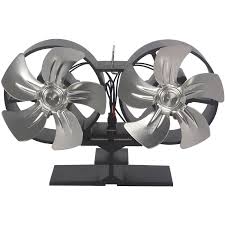 El Fuego Kaminofen Ventilator Dual 5 Blätter