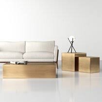 Consider one with an unexpected silhouette. Modern Coffee Table Sets Allmodern