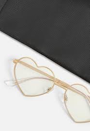 Maybe you would like to learn more about one of these? Quay Heartbreaker Blue Light Heart Shaped Glasses Lyst