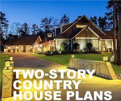 Due to the spacious deck area, it serve as a view deck to witness the wide horizon in front or back depending on the location. 11 Reasons To Make A 2 Story Country Style House Plan Your Dream Home