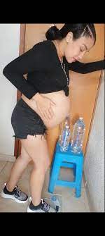 new weight and 8 liters of water - Video Clips - Stuffing/Eating - Curvage