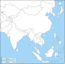 C'est une des régions préférées des touristes routards avec de belles plages, une cuisine savoureuse, un réseau aérien développé et des prix très modérés. South And East Asia Free Map Free Blank Map Free Outline Map Free Base Map States