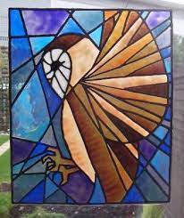 Pin On Stained Glass Owl