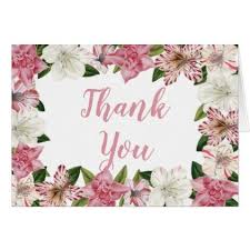Creating easy diy thank you cards with two different watercolor ombré backgrounds.subscribe for more videos: Pink White Spring Vintage Floral Bridal Thank You Card Spring Gifts Beautiful Diy Spring Time New Vintage Wedding Gifts Bridal Gifts Wedding Thank You Cards