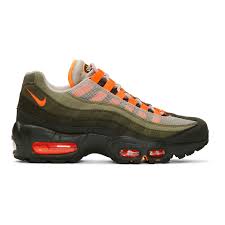 Nike Green Orange Air Max 95 Og Sneakers Nike Sneakers Nike Air Max 95