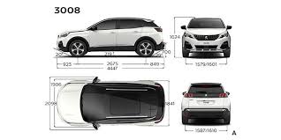 Tekniska Specifikationer For Nya Peugeot 3008 Suv