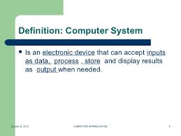 Maybe you would like to learn more about one of these? Computer Appreciation