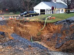 sinkholes