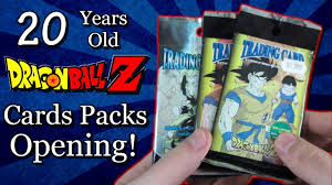 Dragon ball z trading card game (4) trading card game (4) series 2014 starter set (231) evolution (191) heroes & villains (237) kid buu saga (1) movie collection (211) perfection (224) set 1. Opening 20 Years Old Dragon Ball Z Cards Packs Youtube
