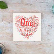 Geschenk Oma