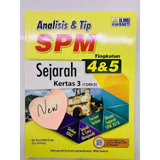 Tahniah kepada pelajar telah berjaya menjawab soalan berkenaan dengan baik dan menggunakan kemahiran yang telah didedahkan oleh guru sepanjang setahun di dalam kelas. Analisis Dan Tips Spm Sejarah Kertas 3 F4 5 Shopee Malaysia