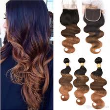 The color working it's way through hollywood! 1b 4 30 Medium Auburn Ombre Body Wave Human Hair 3bundles With 4x4 Lace Front Closure 3tone Ombre Malaysian Hair Wefts With Closure Wholesale Hair Weave Suppliers Hair Weave Wholesalers From Shine Hair 111 44 Dhgate Com