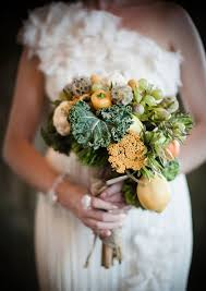 Creative Alternatives For Independent Brides Vegetable Bouquet Alternative Wedding Bouquet Wedding Bouquets