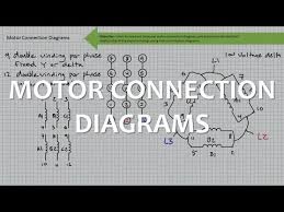 A three phase motor is more efficient than a single phase motor because of the peculiarities of alternating current ac. Motor Connection Diagrams Full Lecture Youtube
