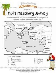 Who is the leader of the journey? Paul S Missionary Journey Kids Sunday School Lessons Paul S Missionary Journeys Paul Bible