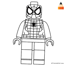 All the best cartoon spiderman drawing 36+ collected on this page. How To Draw Lego Spiderman