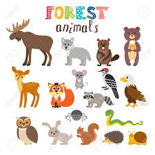 Forest Creature Decals Google Search Cartoon Animals Forest Animals Cute Animals