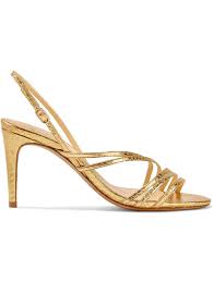 Shop over 460 top gold strappy sandals heels and earn cash back all in one place. The Best French Girl Inspired Gold Sandals To Buy Now Who What Wear