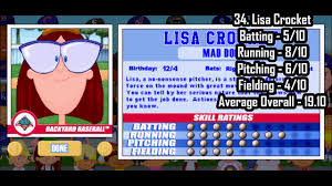 We don't have time for chumps here — you want the best players suiting up for you. Backyard Baseball 2001 All 61 Characters Ranked Youtube