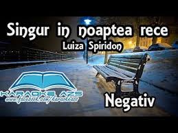 Listen to singur in noaptea rece on spotify. Luiza Spiridon Singur In Noaptea Rece Karaoke Negativ Youtube