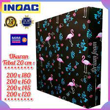 Kasur inoac no 2 tebal 15 cm, ukuran lengkapnya adalah 200 x 160 x 15 cm kasur inoac no 2 tebal 30 cm, ukuran lengkapnya p x l x t= 200 x 160 x 30 cm. Inoac Kasur Busa No 1 2 3 Tebal 20 Cm Shopee Indonesia