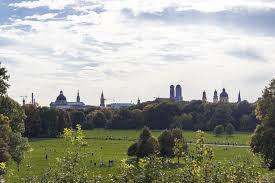 English Garden Munich Park Recreation Running Hiking Route