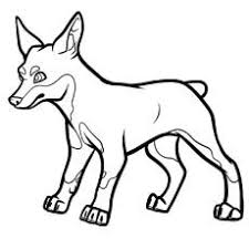 Top 25 Free Printable Dog Coloring Pages Online Miniature Pinscher Art Animal Drawings Dog Coloring Page