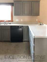 Painted Kitchen Cabinets In Sherwin Williams Dorian Gray Grey Painted Kitchen Painting Kitchen Cabinets Kitchen Cabinets