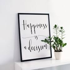 Positive Quotes Print Nordic Wall Art Inspirational Gift Quote Poster Home Decor Wall Art Living Room Large Black And White Poster In 2020 Quote Prints Wall Art Quotes Black And White Posters