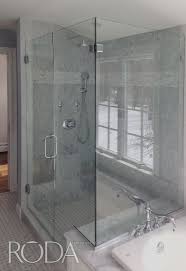 Roda By Basco Celesta Door Panel Clear 3 8 Glass Silver Finish And Notched Panel Tub Doors Door Installation Shower Tub