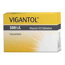 Vigantol 500 I E Vitamin D3 Tabletten 50 St Docmorris