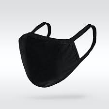 Download Premium Illustration Of Black Protective Fabric Face Mask Mockup Black Mask Face Mask Clothing Mockup