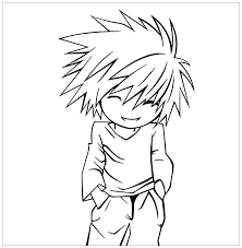 Imágenes y carteles de bioni. Death Note Coloring Pages 55 New Pictures Free Printable