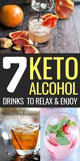 Keto Alcohol Drinks 7 Cocktail Recipes On The Ketogenic Diet Keto Drink Low Carb Drinks Keto Recipes Easy