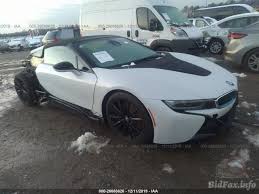 Bmw has updated its hybrid standard is a sport steering wheel and multifunction display, with giga interior trim colors in ivory white leather for the coupe and ivory white/black leather for the. Bmw I8 2019 White 1 5l Vin Wby2z6c58k7d90981 Free Car History