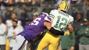 Anthony Barr S Hit On Aaron Rodgers Would Be Penalized This Year The Athletic
