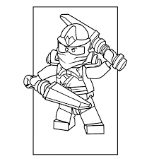 Lego ninjago gouden ninja kleurplaat tropicalweather. Kleurplaten Lego Ninjago Kai