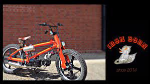 カブをベースにしてオリジナルバイクを制作します カブ以外のバイクも承ります カブ カフェレーサー バイク