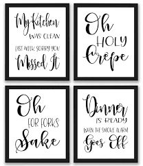 Check spelling or type a new query. Thenamestore Kitchen Quotes And Sayings Art Prints Set Of Four Photos 8x10 Unframed Great Gift For Kitchen Decor Kitchen Pictures Or Kitchen Wall Art Buy Online In Faroe Islands At Desertcart 72477863