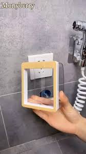 Universal Waterproof 86 Type Wall Socket Plate Panel Switch Box Cover Video In 2020 Home Accessories Home Interior Design Covered Boxes