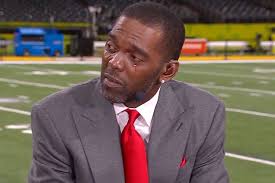 Randy Moss tears up in ESPN return amid cancer battle